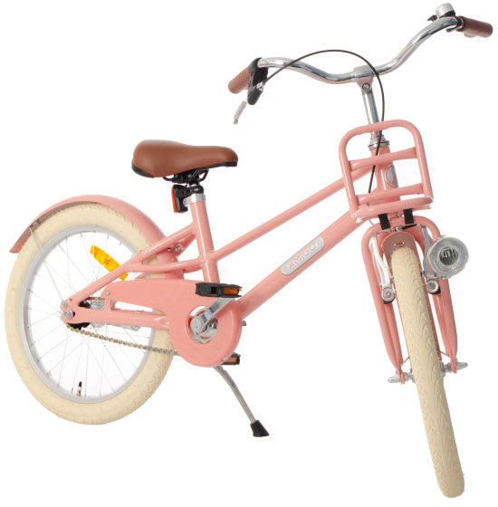 Amigo Urban 18 Inch 27 cm Meisjes Terugtraprem Zalmroze