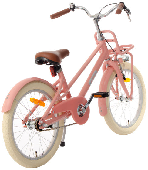 Amigo Urban 18 Inch 27 cm Meisjes Terugtraprem Zalmroze