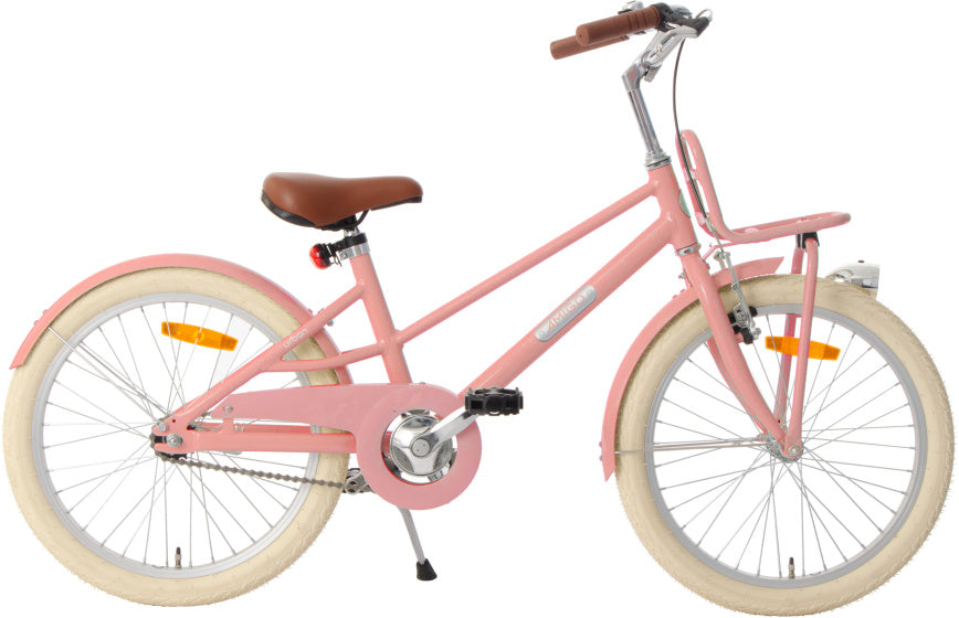Amigo Urban 20 Inch 31 cm Meisjes Terugtraprem Zalmroze