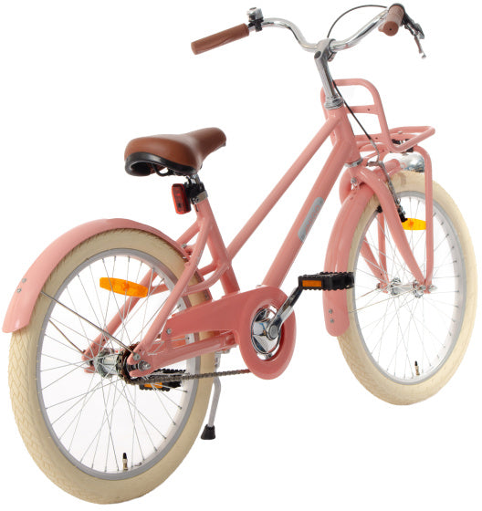 Amigo Urban 20 Inch 31 cm Meisjes Terugtraprem Zalmroze