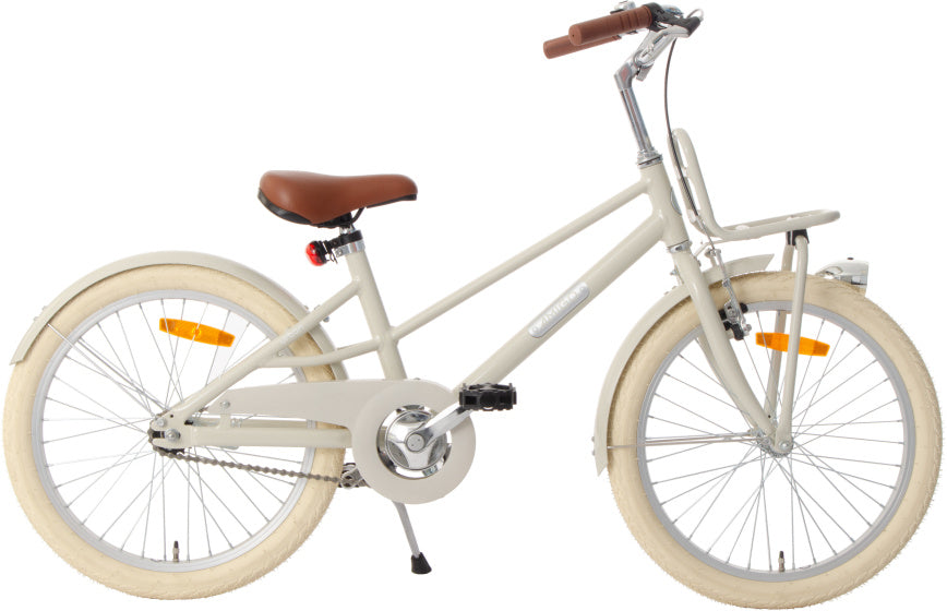 Amigo Urban 20 Inch 31 cm Meisjes Terugtraprem Zandbruin