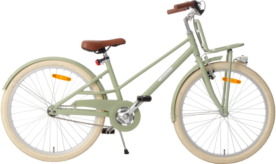 Amigo Urban 24 Inch 35 cm Meisjes Terugtraprem Groen