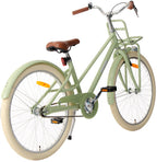 Amigo Urban 24 Inch 35 cm Meisjes Terugtraprem Groen