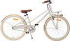 Amigo Urban 24 Inch 35 cm Meisjes Terugtraprem Zandbruin