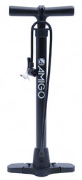 fietspomp M1 58 cm 11 Bar staal zwart