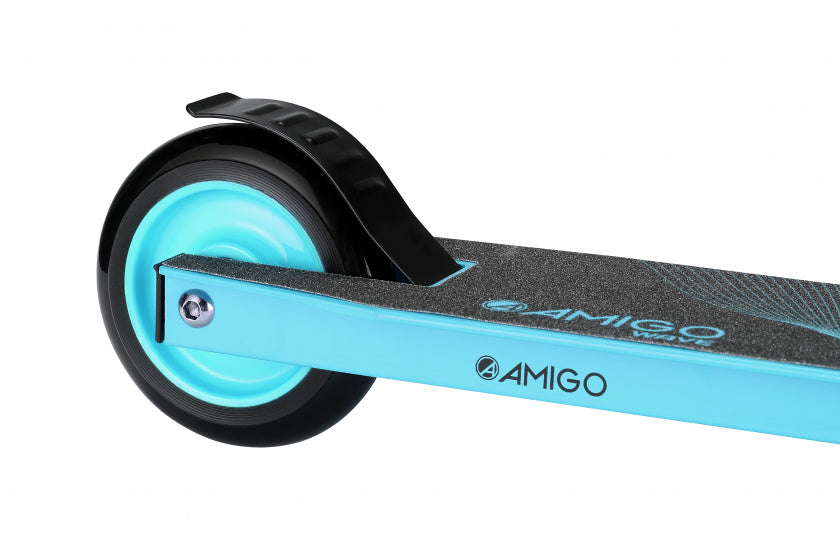 Amigo Wave Junior Voetrem Blauw/Zwart