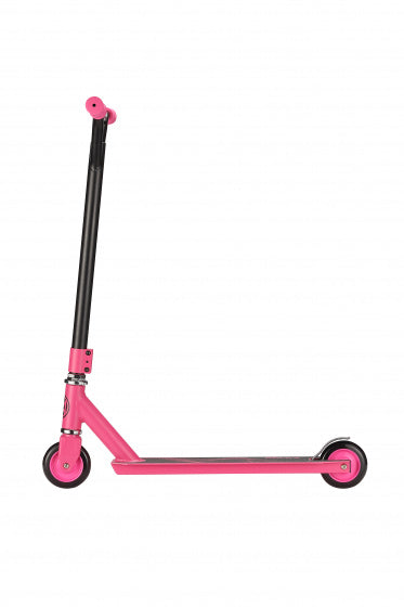 Amigo Wave Stuntstep Junior Voetrem Roze/Zwart