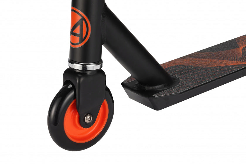 Amigo Wave Junior Voetrem Zwart/Oranje