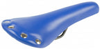 Rivet race zadel unisex imitatie leer blauw