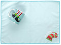 placemat en mok junior 33 x 45 cm polyester blauw