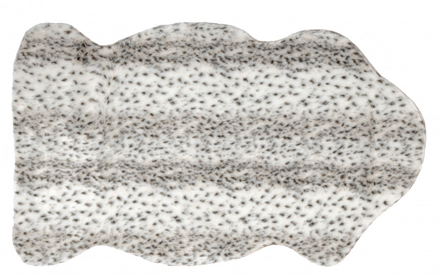 vloerkleed Alaska 60 x 90 cm polyester beige