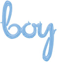 ballon boy 381 cm folie blauw