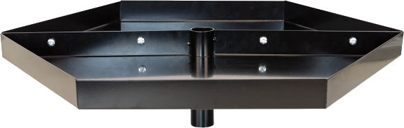 ballongewicht 63 x 28,4 x 21,2 cm staal zwart