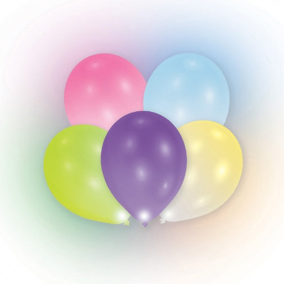 ballonnen led gekleurd 27,5 cm 12 stuks