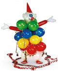 decoratieset clown met ballonnen latex/papier