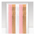 deurgordijn roze/goud/wit 240 x 91 cm