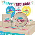feestpakket My Birthday Party karton/papier 60-delig