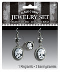 juwelen black & bone dames grijs/zwart 3-delig