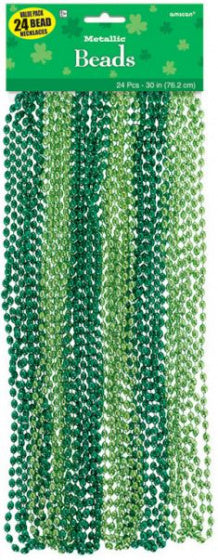 kettingen St. Patrick's Day 76,2 cm groen 24 stuks
