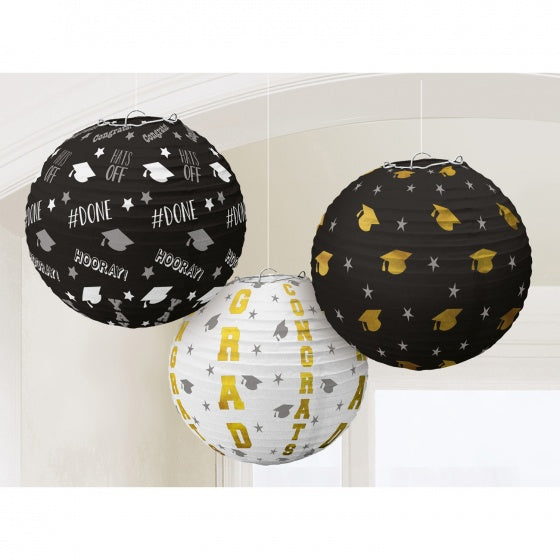lampionnen Graduated 24 cm 3 stuks
