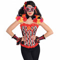 verkleedmasker Day of the Dead one-size