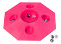 knikkerpot Super met knikkers 22 cm roze