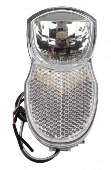 koplamp dynamo led zwart