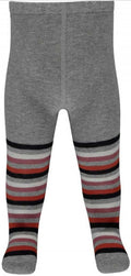 babymaillot streepjes meisjes katoen grijs maat 68/74