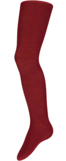 maillot meisjes katoen baksteenrood maat 80/86