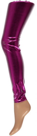 partylegging Shine dames latex fuchsia maat L/Xl
