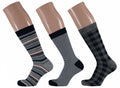 sokken Fashion Bamboo dames stripes 3-pack mt 35/38