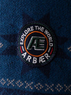 Arbaer Antonio Norwegian vest heren blauw maat XL