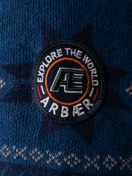 Arbaer Antonio Norwegian vest heren blauw maat 3XL