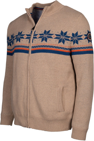 Arbaer Antonio Norwegian vest heren zandkleurig maat S