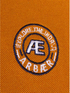 Arbaer Archie poloshirt pique heren okergeel maat L