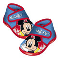 babysloffen Mickey Mouse polyester/TPR blauw/rood maat 23