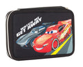 etui Cars 18 x 15 x 4 cm textiel zwart 27-delig
