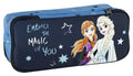 etui Frozen meisjes 23,5 x 10,5 x 6 cm textiel blauw