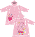 Arditex Regenjas Fairy meisjes PVC lichtroze maat 6 jaar