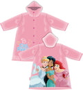 regenjas Princess meisjes PVC lichtroze maat 6 jaar