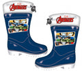 Arditex Regenlaarzen Avengers junior PVC donkerblauw maat 28