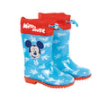 Arditex Regenlaarzen Mickey Today junior PVC/textiel lichtblauw/rood maat 28