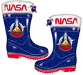 Arditex Nasa Regenlaarzen Junior PVC Blauw/Rood Maat 30