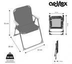 Arditex Vouwstoel Frozen II junior 53 x 32 x 38 cm blauw
