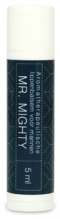 lippenbalsem Mr. Mighty heren 5 ml vegan blauw/wit