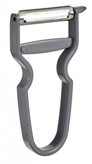 dunschiller 11 x 6,7 cm RVS donkergrijs/zilver