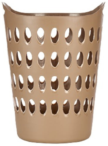 wasmand 50 liter 57 x 43 cm beige