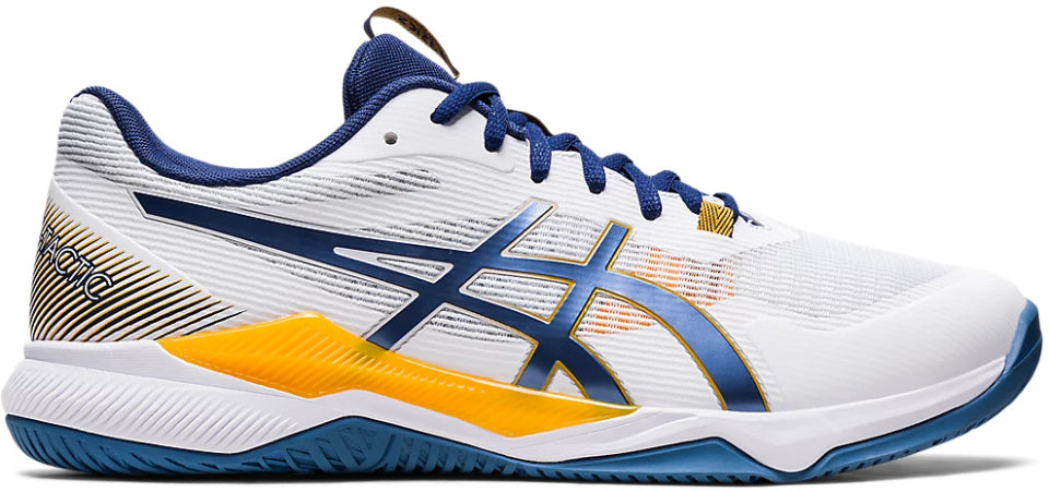 Gel-Tactic sportschoenen heren wit/geel maat 42