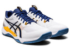 Gel-Tactic sportschoenen heren wit/geel maat 44,5