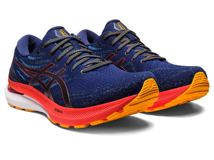 Gel Kayano 29 hardloopschoen blauw/rood maat 43,5